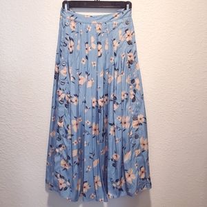 NWT Rebecca Taylor Floral Silk Skirt size 12